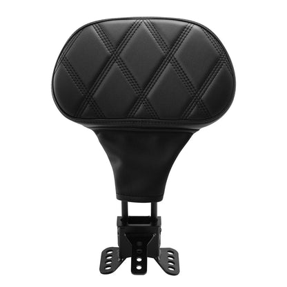 Driver Backrest Pad Bracket Mounts for Harley Touring Road King Glide