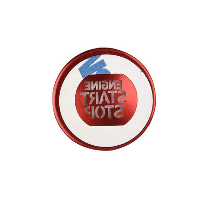 Button Decoration / 1 x Aluminum Alloy Button Engine Red Replacement for Auto