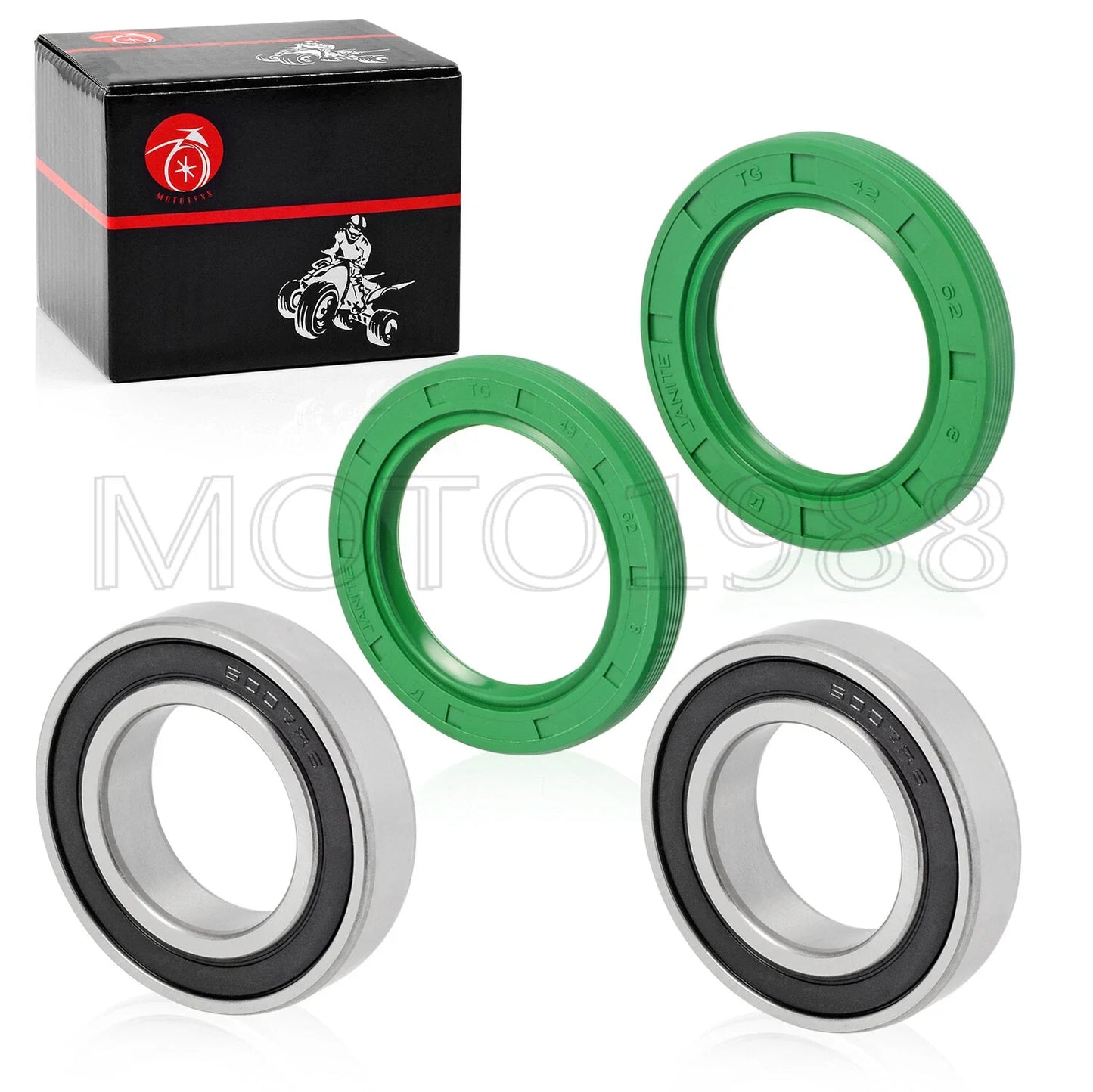 Rear Wheel Axle Carrier Bearings & Seal for Yamaha Raptor 660R (2004–2005)