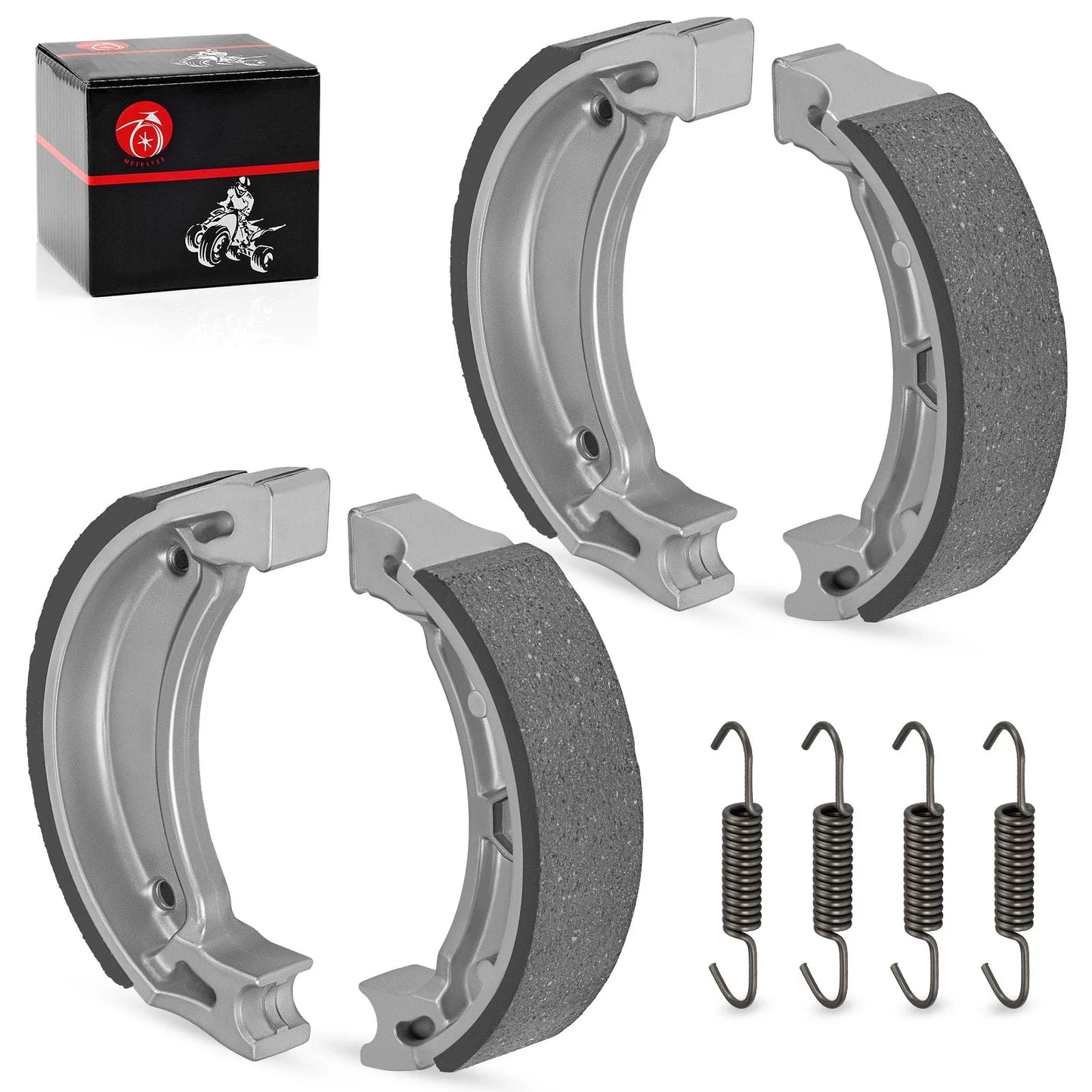 2 x Brake Shoes for Yamaha DT80/DT100