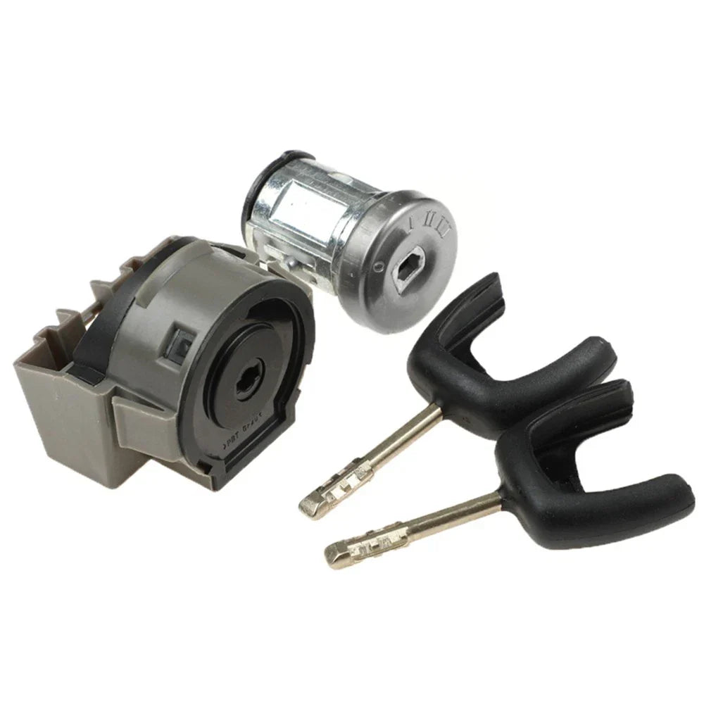 Ignition Switch & Barrel Lock Cylinder + 2 Keys for Ford Transit (2000-2013)