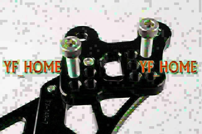 Black Motorcycle Rearsets Foot Pegs for Kawasaki Ninja ZX14R (2006-2011)