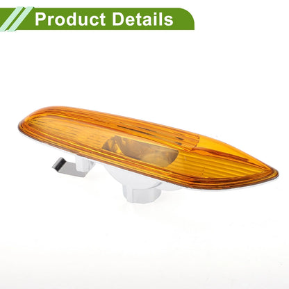 Left Side Marker Light Cover for BMW 320i (2002-2005) yellow