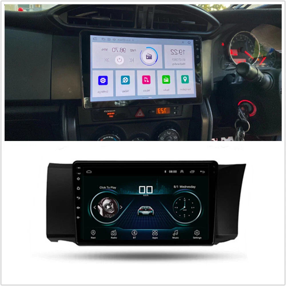 9" Android 10.1 Stereo Radio GPS for Subaru BRZ, Toyota 86, Scion FRS (2013-2021)