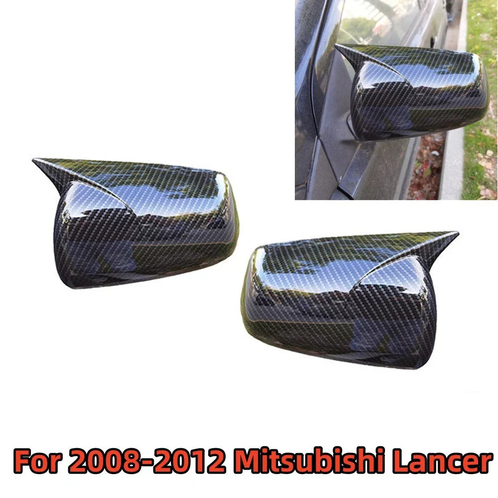 Side Mirror Trim Covers for Mitsubishi Lancer EVO X (2008-2012)