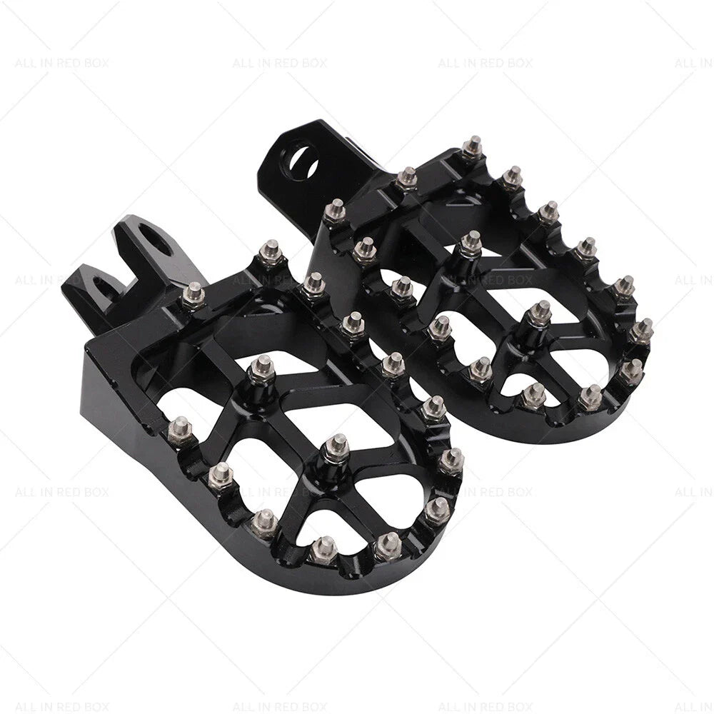 Wide Foot Pegs for Suzuki RM125 RM250 RMX250 DRZ400 SM DRZ400S DRZ400E