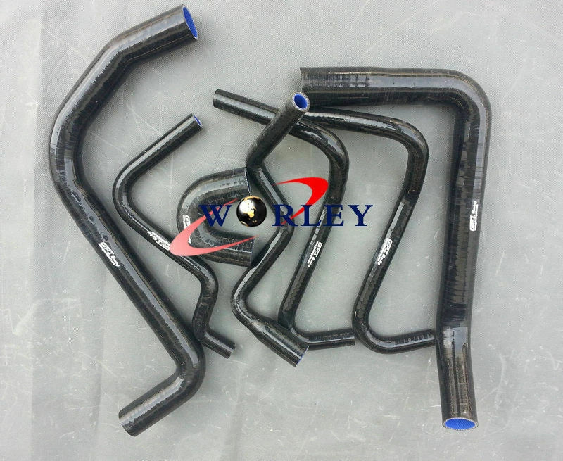 Aluminum Radiator & Blue Hose for Holden Commodore VT VX 3.8L V6 (97-02)