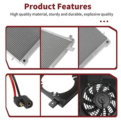 Radiator & Cooling Fan Shroud Kit for Polaris Sportsman 500 (2000–2004)