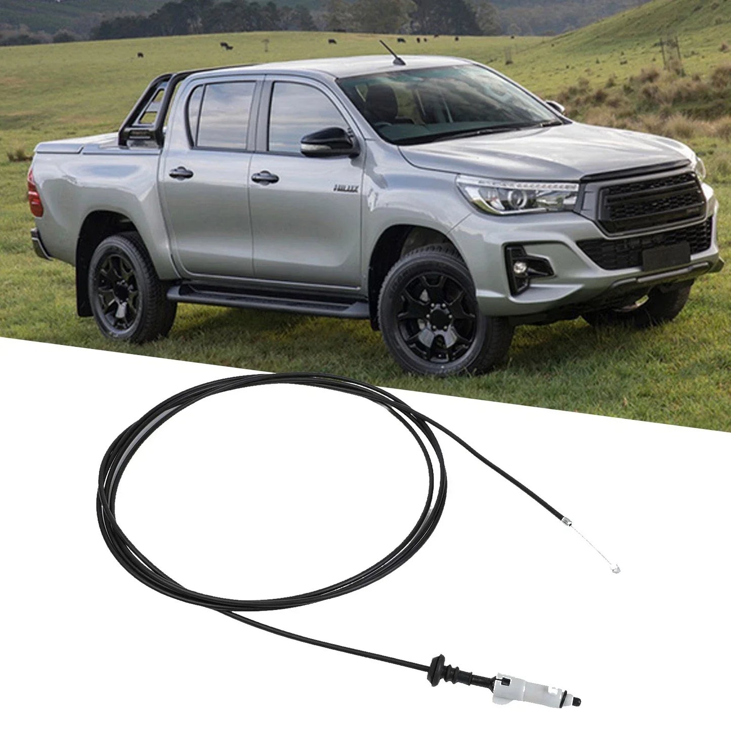 Enhanced Performance Fuel Lid Cable for Toyota Hilux (2004–2015)