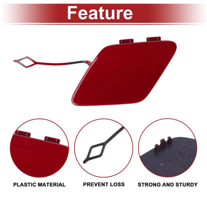 Tow Hook Cover for BMW 428i (2014 - 2016) Red