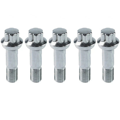 5pcs Wheel Lug Bolts for Mercedes-Benz C180 C200 CL500 Maybach 57 62