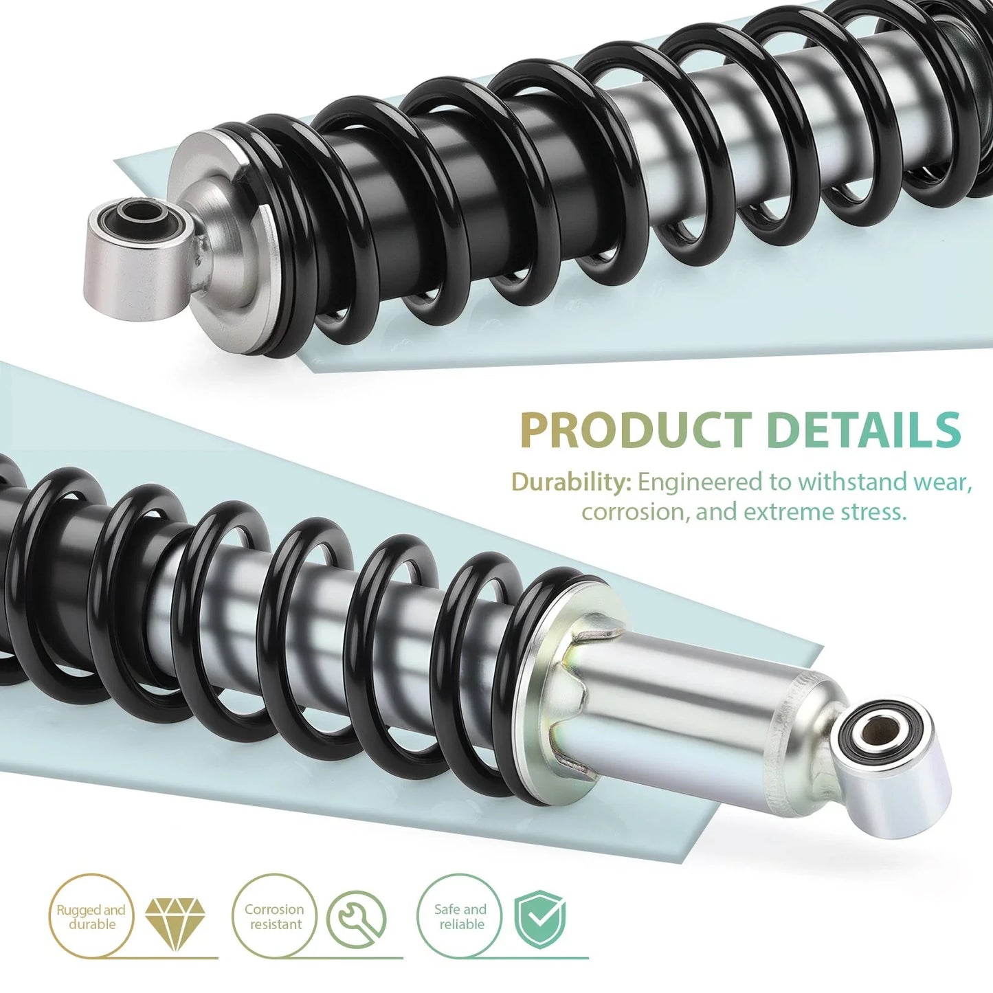 Rear Shock Absorber 2 x for HONDA TRX250EX Sportrax 250 (2001–2008)