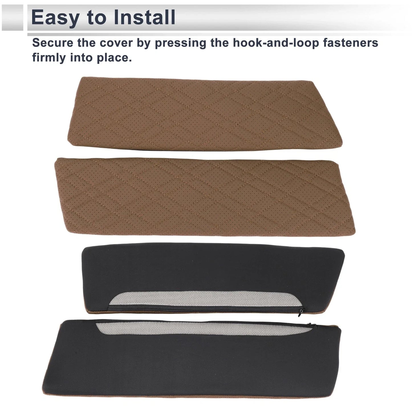 Brown Center Console Cover for BMW 5 Series G30 (2017-2023)