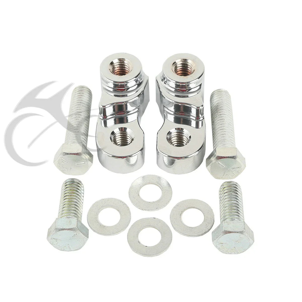 1" Chrome Rear Lowering Kit for Harley Sportster 883 1200 (2005-2017)