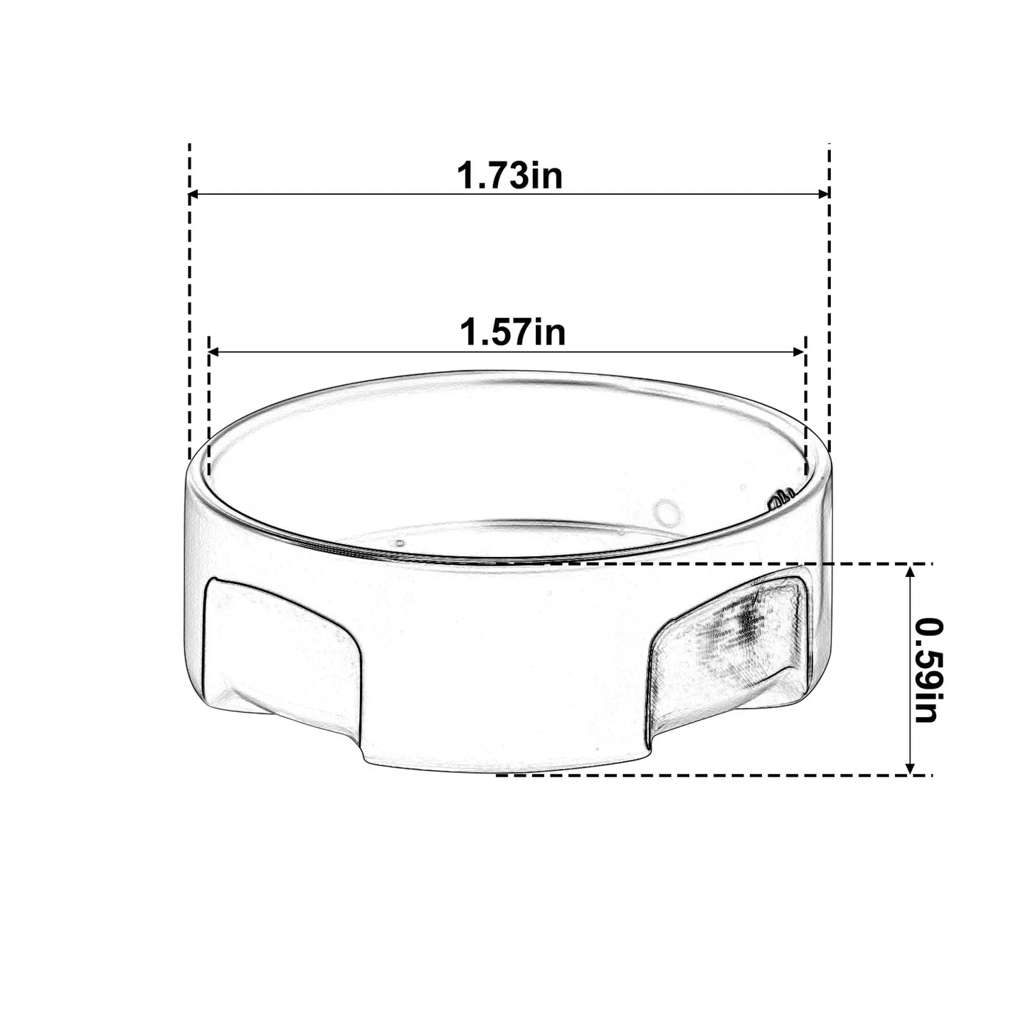 Upper Fork Stem Nut Cover for Harley Softail 2018-2023, Sportster 883/1200 2014-2022