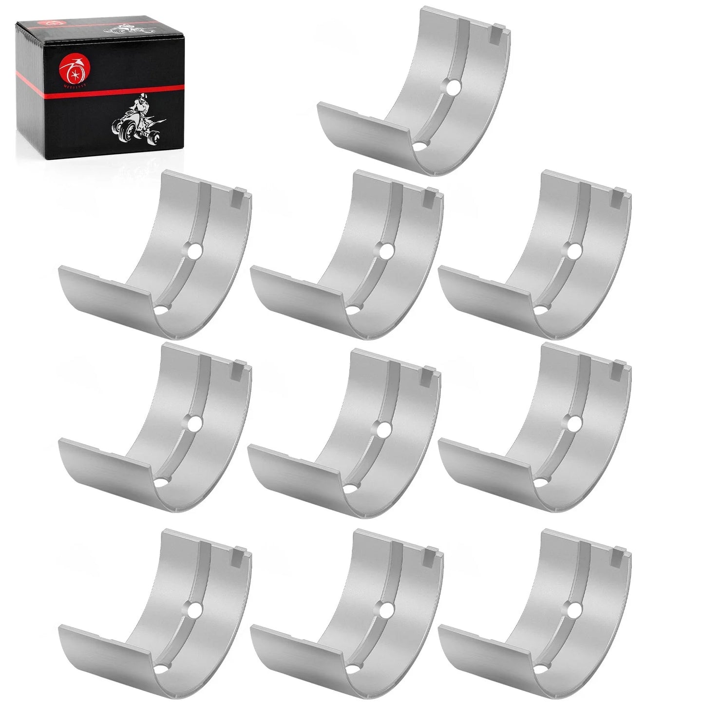10 Pcs Crankshaft Main Bearing for Yamaha XAT/XBT RM