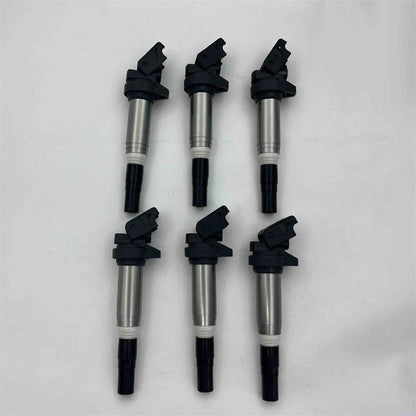 6Pcs Ignition Coil Set for BMW X3 X5 325 335 535 E82 (2004-2013)