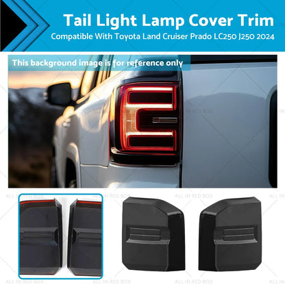 Tail Light Lamp Cover Trim for Toyota Land Cruiser Prado (2024)
