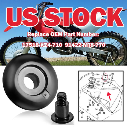 Fuel Tank Seat Collar Bolt Screw 5mm for HONDA CRF450R (2005-2016)