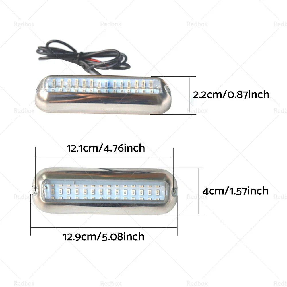 42 LED Underwater Marine Transom Lights for Pontoon Boat