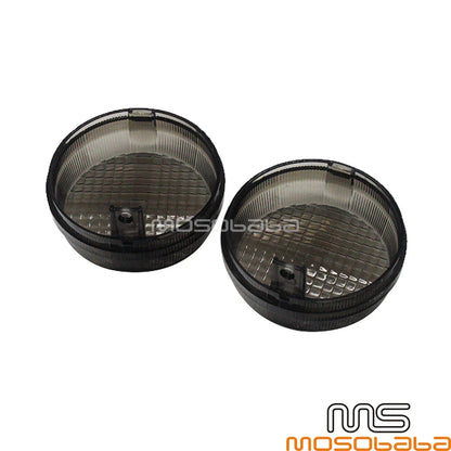 2.75" Turn Signal Light Lens Covers for Kawasaki Vulcan 1600 Classic/Nomad