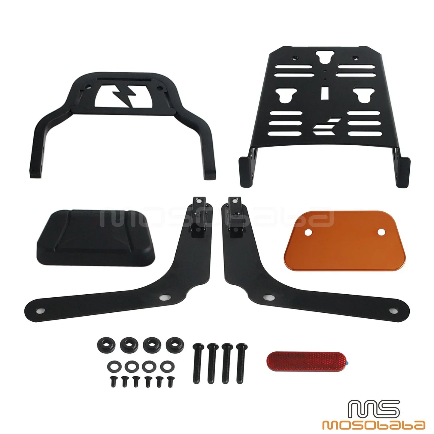 Passenger Backrests Luggage Rack Sissy Bar for Harley M8 Softail Slim (18-21)