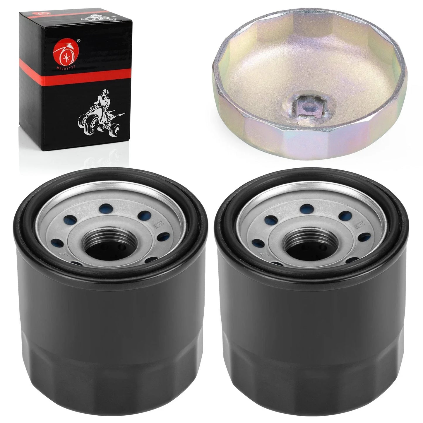 2pcs Oil Filter for Honda ST1100 / VT1100 / CB1100 (1985–2014)