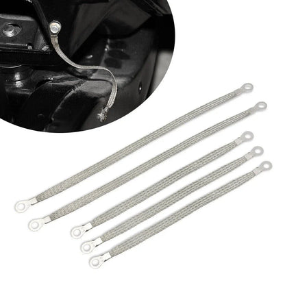 5Pc Heavy Duty Engine Grounding Straps for Trucks and Cars