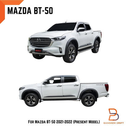 4" Slim Fender Flares for Mazda BT-50 TF (2021-2023)