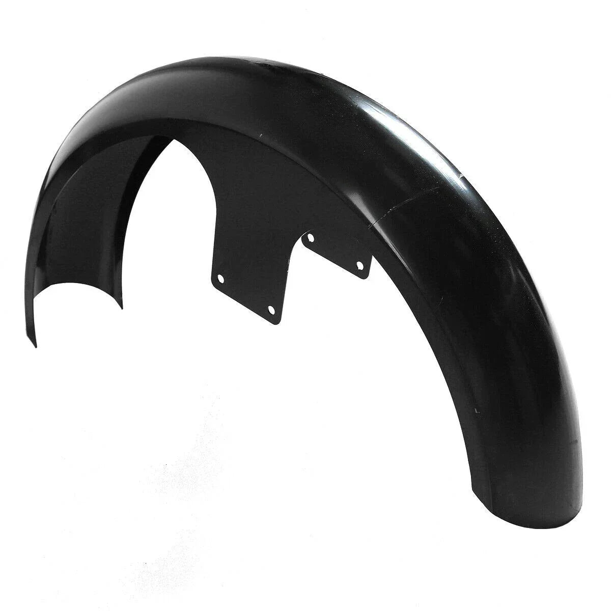 Gloss Black 26" Front Fender for Harley Custom Baggers Touring Electra Glide
