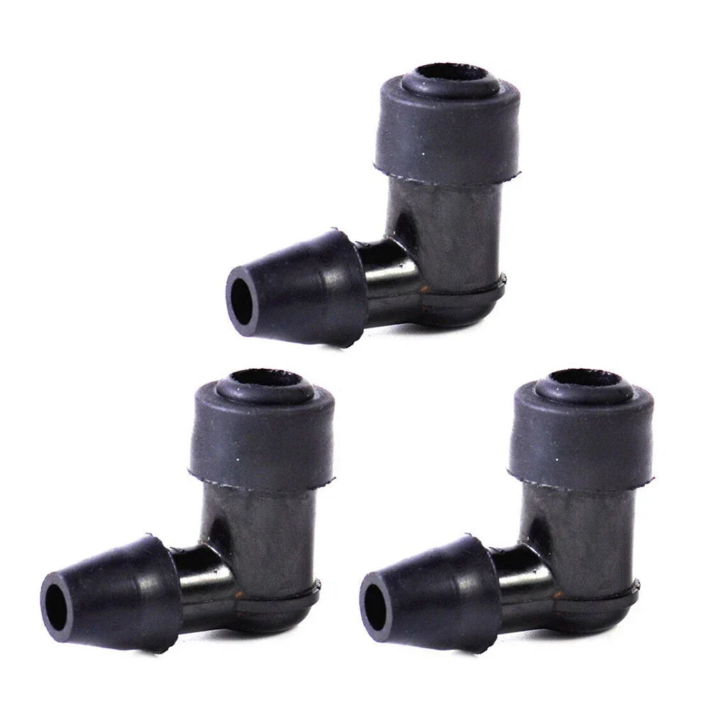 3x Versatile 90 Degree Plug Cap Cover for Motorcycle Dirt Bike ATV