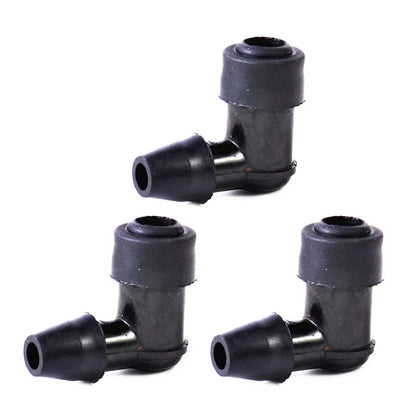 3x Versatile 90 Degree Plug Cap Cover for Motorcycle Dirt Bike ATV