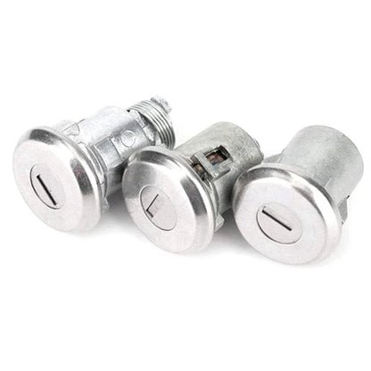 Metal Door Lock Cylinder Set + Key for Camaro, Caprice, Buick, Grand Am (1990-2002)