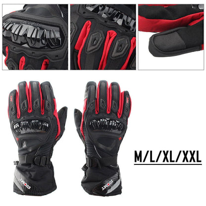 Winter Waterproof Touch Screen Gloves for Motorcycle Riders