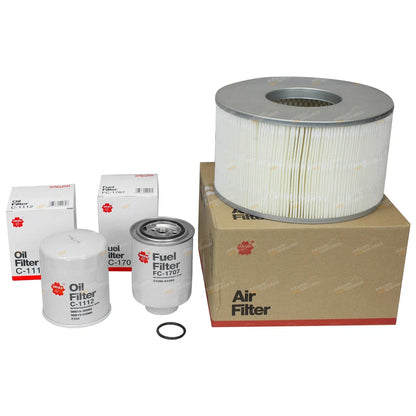 Air Oil Fuel Filter for Landcruiser HDJ100 (2002–2009)