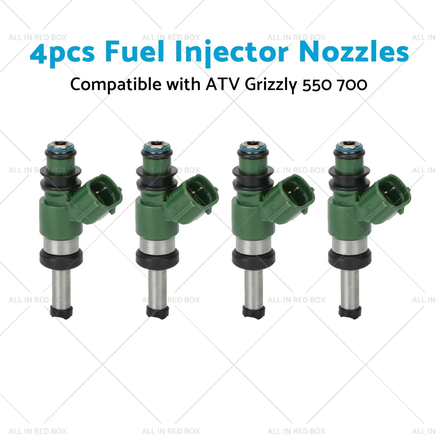4pcs Fuel Injector Nozzles for Yamaha Grizzly 550 700 (2007-2017)