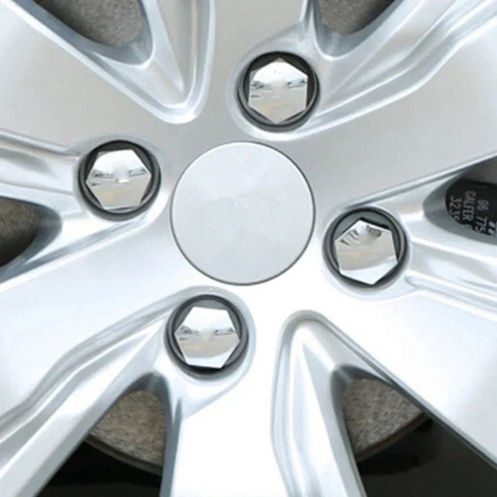 4Pcs Tire Screw Trim Covers for Peugeot 307 308 508, Citroen C4 (2001-2023)