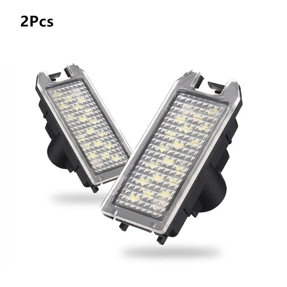 LED License Plate Lamps for Jeep Grand Cherokee, Compass, Patriot, Fiat 500, Dodge (2005-2023)