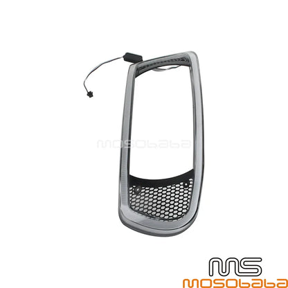 Headlight Fairing Bezel Trim Cover with DRL LED Light for Harley Road Glide (2014-2023)