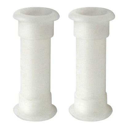 2 x Boat Plastic Drain Tube Drain Thru-hull for MotorwellBaitwell