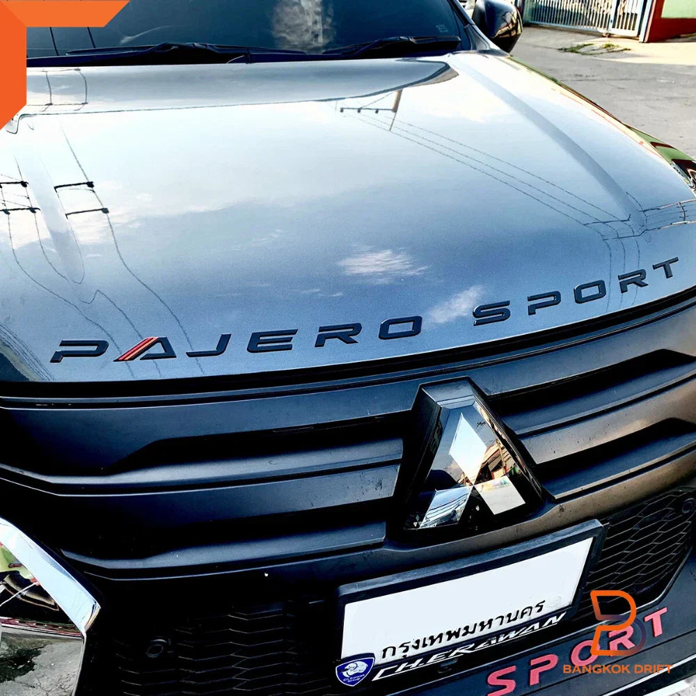 3D Acrylic Front Hood Badge for Mitsubishi Pajero Sport (2008-2023)