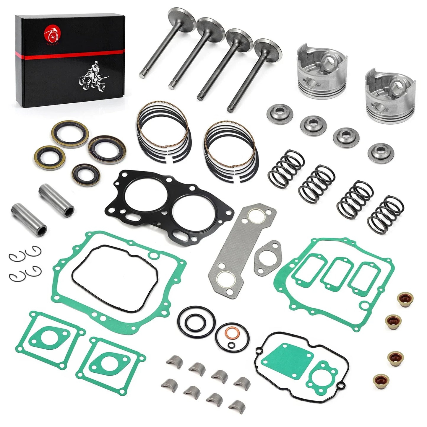 Piston Intake Exhaust Valve Gasket for EZGO Golf Cart EH35C