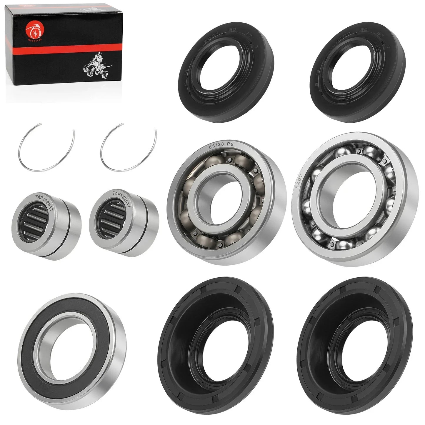 Rear Differential Bearing Seal Kit for Honda Rancher 420 4x4 (2015–2024)