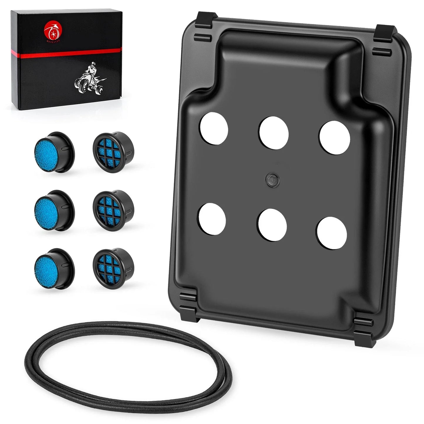 Air Box Cover & Flow 1'' Filter Vents for Honda TRX