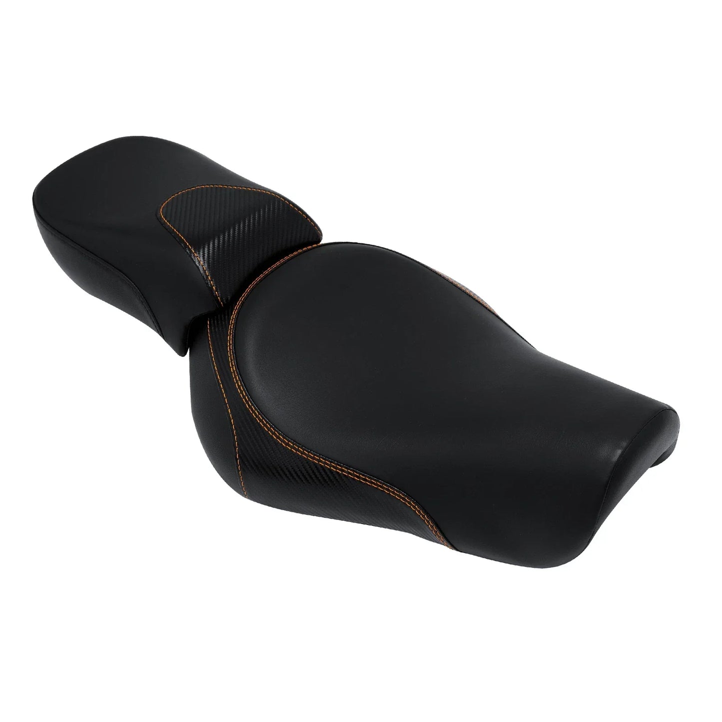 Black Driver & Passenger Seats for Harley Sportster Iron 883 XL883N (2016-22)