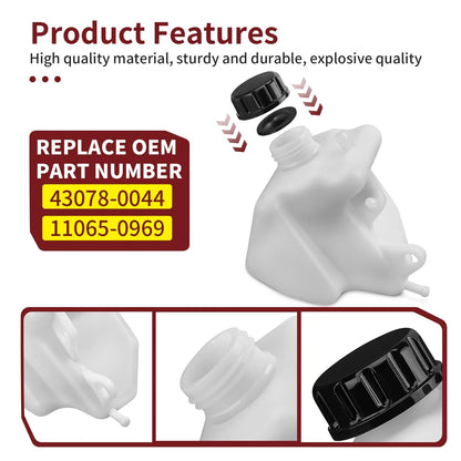 Coolant Reservoir Tank Cap Kit for Kawasaki KLX250S/SF KLX300SM (2009–2024)