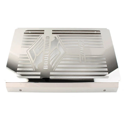 Chrome Steel Radiator Guard Cover for Suzuki Boulevard C109R (2008-2016)