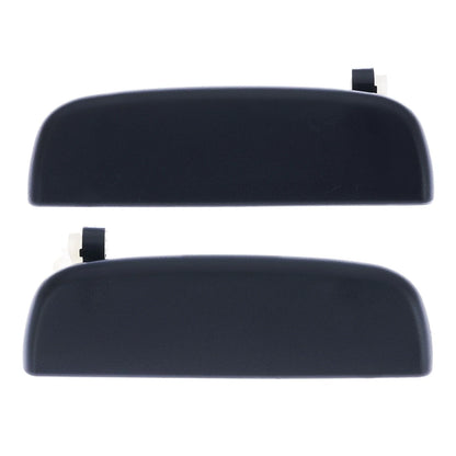 2 x Outer Door Handle Texture Black for Suzuki Alto (2009–2022)