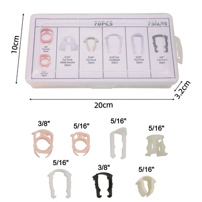 Fuel Line Retainer Clips for Ford Cars