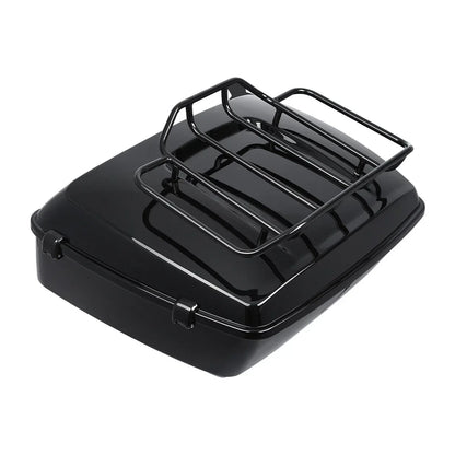 King Trunk Luggage Rack Mount for Harley Touring Black (2014-2025)
